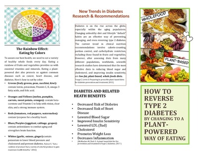 diabetic diet brochure