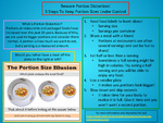 Beware Portion Distortion! 5 Steps To Keep Portions Under Control