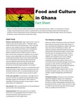 Food And Culture In Ghana by UNE Applied Nutrition Program