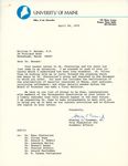 Correspondence, Stanley L. Freeman, Jr. to William Bergen, D.O., 1972 April 24 by Stanley L. Freeman Jr.