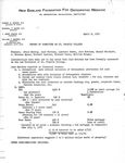 Report of Committee on St. Francis College, 1975 April 8