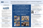 Partnership in Harm Reduction: Campus to Community Engagement by Elise Parker, Kailey McCrorey, Hannah Hutchins, Jan Froehlich, Dana Law-Ham, Kris Hall, and Trisha Mason
