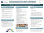 Social Determinants of Health Month: A Collaboration of Interprofessional Education on Care for Future Patients