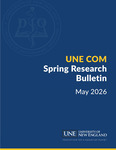 UNE COM Spring Research Bulletin May 2026 by UNE COM Research & Scholarship
