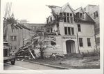 Demolition of House, 5/78 - Beginnig of construction for new addtion, May 1978 by Cranston General Hospital