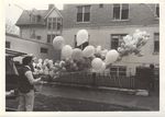 Balloons on groundbreaking day by Cranston General Hospital