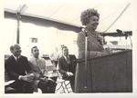 Groundbreaking: April 20, 1978 - Dr. Joan Abar standing (Chief of Staff) by Cranston General Hospital