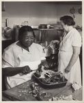 Kitchen: Cook Slicing Turkey by Cranston General Hospital