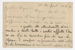 Spero che Lei mi perdonera il mio lungo sillencio… by Paul Albert Rossi