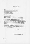 Correspondence: UNECOM: Kirmes to Bentley 1985-3-16 by William Kirmes D.O.