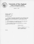 Correspondence: UNECOM: Richardson to Kirmes 1984-10-11