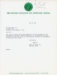 NEFOM: Board of Trustees: Brown to Kirmes 1985-5-24 by Robert Brown D.O.