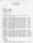 NEFOM: Board of Trustees: MacDonald to Ford 1986-3-18 by Richard MacDonald D.O.