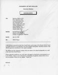 New England Osteopathic Association: NEOA Plaque Memorandum 1996-7-18
