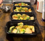 High Protein Tofu Caprese by Alisha Banville