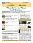 Library Reader Issue 09: What's So 'Special' About Our Collections? by Elizabeth Dyer