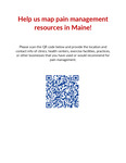 Mapping Pain Management In Maine Participant Flyer by Ling Cao