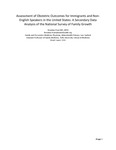 Assessment of Obstetric Outcomes for Immigrants and Non-English Speakers in the United States: A Secondary Data Analysis of the National Survey of Family Growth by Brendan Prast