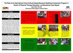 The Role Of An International Cross Cultural Interprofessional Healthcare Immersion Program In Doctor Of Physical Therapy Education: An Educational Case Report by Jayme Keith