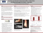 Use Of The Lower Extremity Functional Scale (LEFS) In A Patient After A First Metatarsophalangeal Joint Implant: A Case Report by Courtney Brinckman