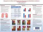 Management Of A Patient With Bronchiectasis Using Pulmonary Rehabilitation And Balance Training: A Case Report by Megan Witherow Quarles