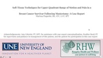 Soft Tissue Techniques For Upper Quadrant Range Of Motion And Pain In A Breast Cancer Survivor Following Mastectomy: A Case Report by Marissa Paquette