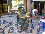 Fernando Pessoa Statue by Steven Eric Byrd