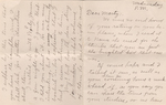 Letter from Mollie Lee Clifford to daughter Margaret ("Marty"). by Mollie Lee Clifford