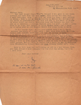 Letter from May Sarton to Eleanor, August 18, 1966. by May Sarton