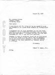 12 Letter from Edward Newell to Lawrence Bailey, August 25, 1959