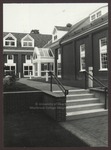 Newly Constructed Abplanalp Library Entrance and Courtyard, Westbrook College, 1986