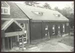 Main Entrance, Abplanalp Library Construction, Westbrook College, 1986