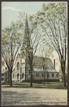 All Souls Church at Entrance Westbrook Seminary Grounds, Early 20th Century by Hugh C. Leighton Co.