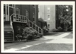 Goddard Hall Entrance, and Hersey Hall. ca.1980s