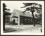 McArthur Gymnasium with Dark Entrance Steps, Westbrook Junior College, 1930s/40s