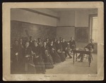 Dr. J. William Daniels and Geometry Class, Westbrook Seminary, 1876