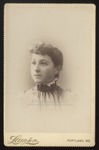 Addie Miller Lawrence, Westbrook Seminary, Class of 1889 by Lamson