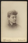 Florence A. Lowell, Westbrook Seminary, 1880s by Lamson