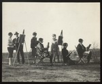 Mr. Kahill's Class in Sketching, Westbrook Seminary & Junior College, 1928