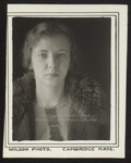 Student Portrait, Westbrook Seminary and Junior College, 1930-34 by wilson
