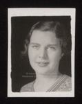 Student Portrait, Westbrook Junior College, ca.1934