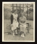 Phyllis Sanders and Bertha Borden, Westbrook Junior College, Class of 1935