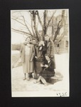 Five Westbrook Junior College Students, Feb 1935 by Frances Savage Taylor