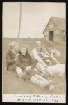 Five Westbrook Junior College Students, Lounging in a Field, 1936 by Frances Savage Taylor
