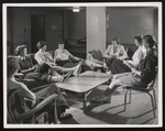 Eight Westbrook Junior College Students Meet in Lounge, 1954 by William M. Rittase