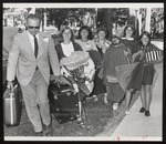 Freshman Arrival Photograph, Carol Leaman, Westbrook Junior College, Class of 1967 by Portland Press Herald