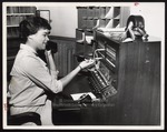 Work Study Switchboard Operator, Westbrook Junior College, 1960