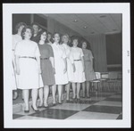 Faux Pas Rehearsal, Wing Lounge, Alexander Hall, Westbrook Junior College, 1964