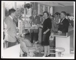President Blewett, Dean Bond and Gail Purrington Tour the Dental Hygiene Clinic, Westbrook Junior College, 1961 by Frederick W. Kessler