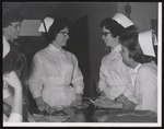 Five Dental Hygiene Students on Break, Westbrook Junior College, 1963